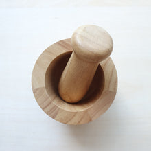 Load image into Gallery viewer, Wooden Pestle and Mortar
