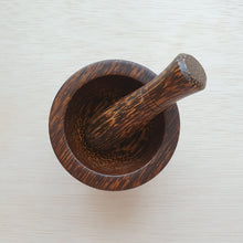 Load image into Gallery viewer, Wooden Pestle and Mortar (Small)
