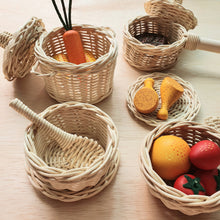 Load image into Gallery viewer, By Little Yellow Brick - Rattan Kitchen Pot Set