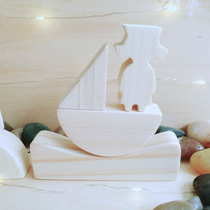 By Little Yellow Brick - Lighthouse and Boat