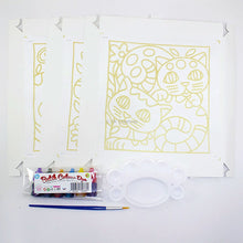 Load image into Gallery viewer, Batik Painting 3-in-1 Kit - Kitty Cat