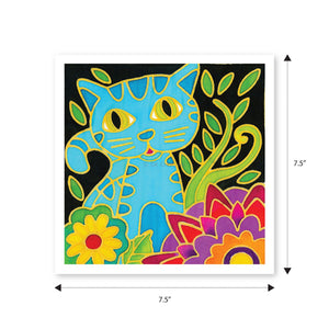 Batik Painting 3-in-1 Kit - Kitty Cat