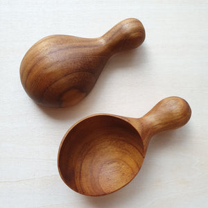 Wooden Spoon With Knob Handle