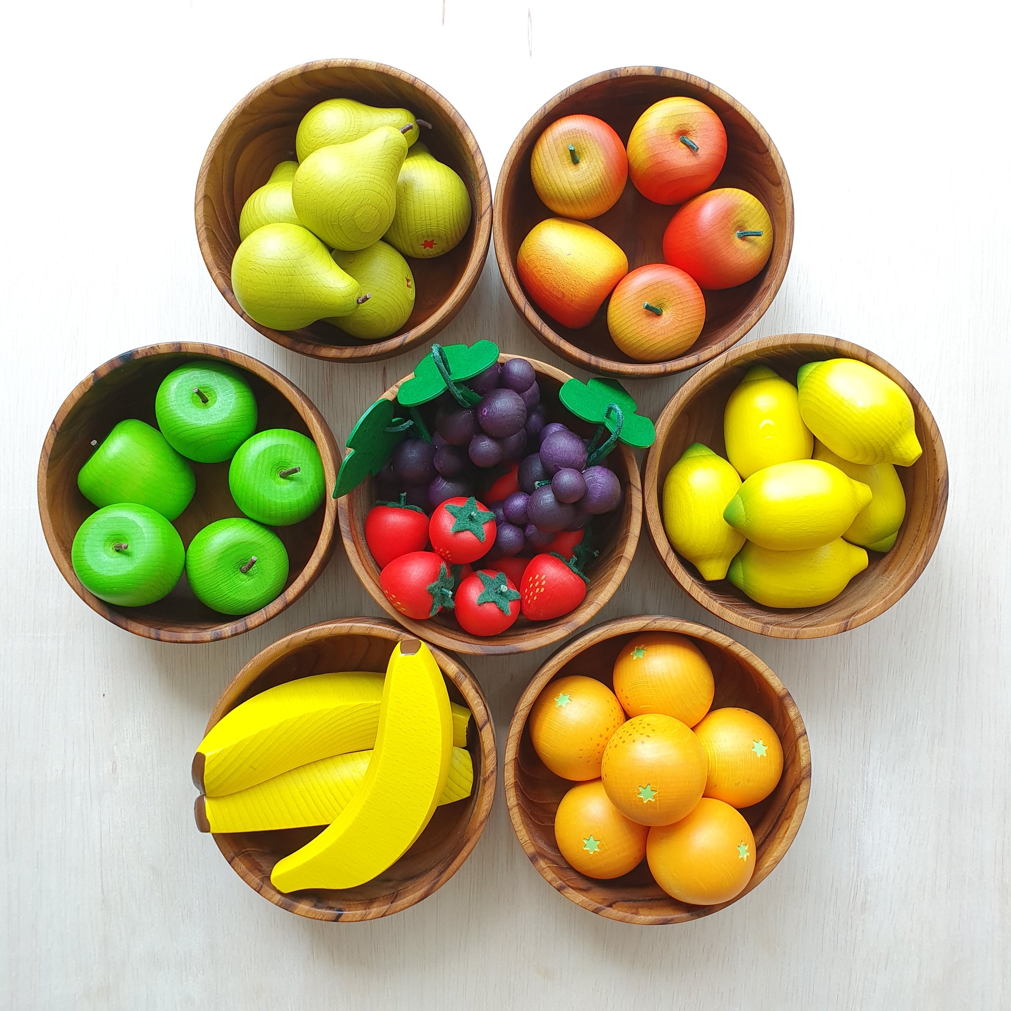 Erzi Play Food - Fruits – Little Yellow Brick