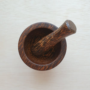 Wooden Pestle and Mortar (Small)