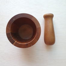 Load image into Gallery viewer, Wooden Pestle and Mortar (Acacia)