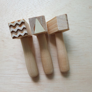 Wooden Hammer Stampers