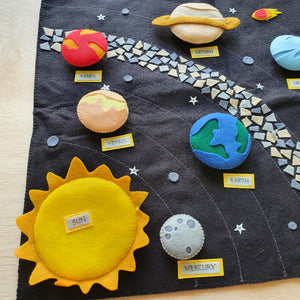 Exploring Our Solar System Felt Playmat