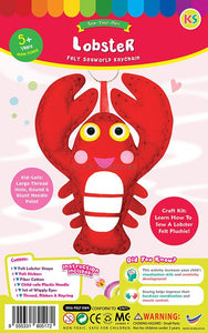 Felt Seaworld Plushie Kit - Lobster